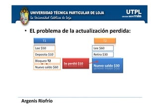 Gestion de Transacciones - Cap 20