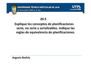 Gestion de Transacciones - Cap 20