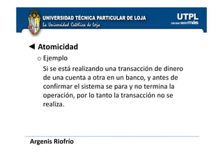 Gestion de Transacciones - Cap 20