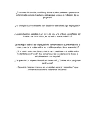 resumen de una investigacion 