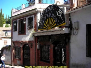 PRONTO APARECEN LOS TABLAOS FLAMENCOS
 