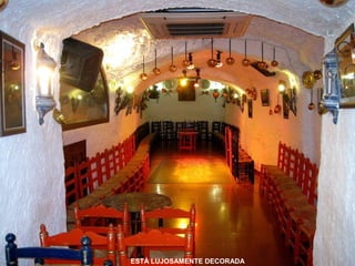 ESTÁ LUJOSAMENTE DECORADA
 