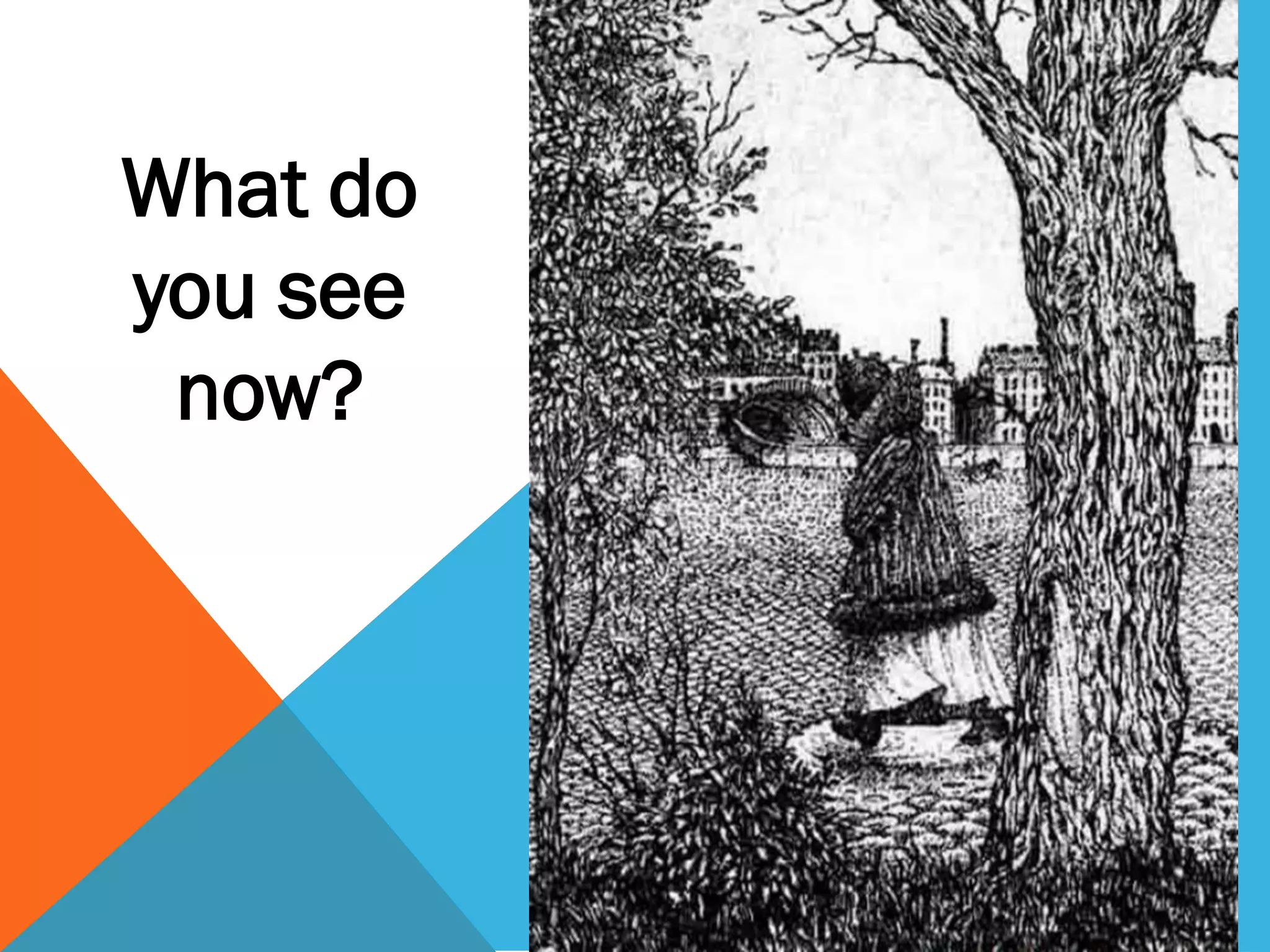 What do
you see
now?
 