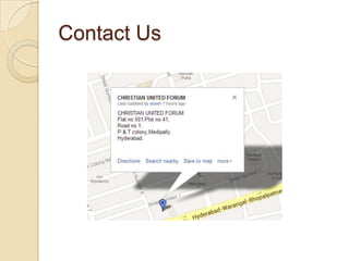 Contact Us
 