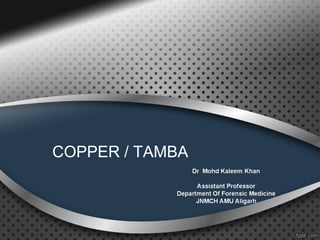 COPPER / TAMBA
 