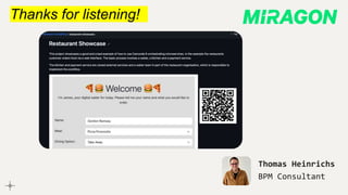 Thanks for listening!
Thomas Heinrichs
BPM Consultant
 