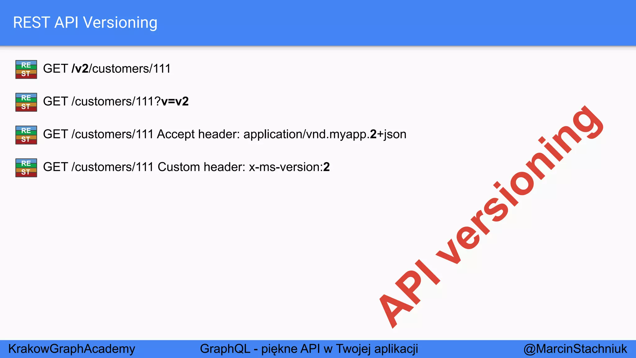 GraphQL - Piękne API w Twojej Aplikacji - KrakowGraphAcademy