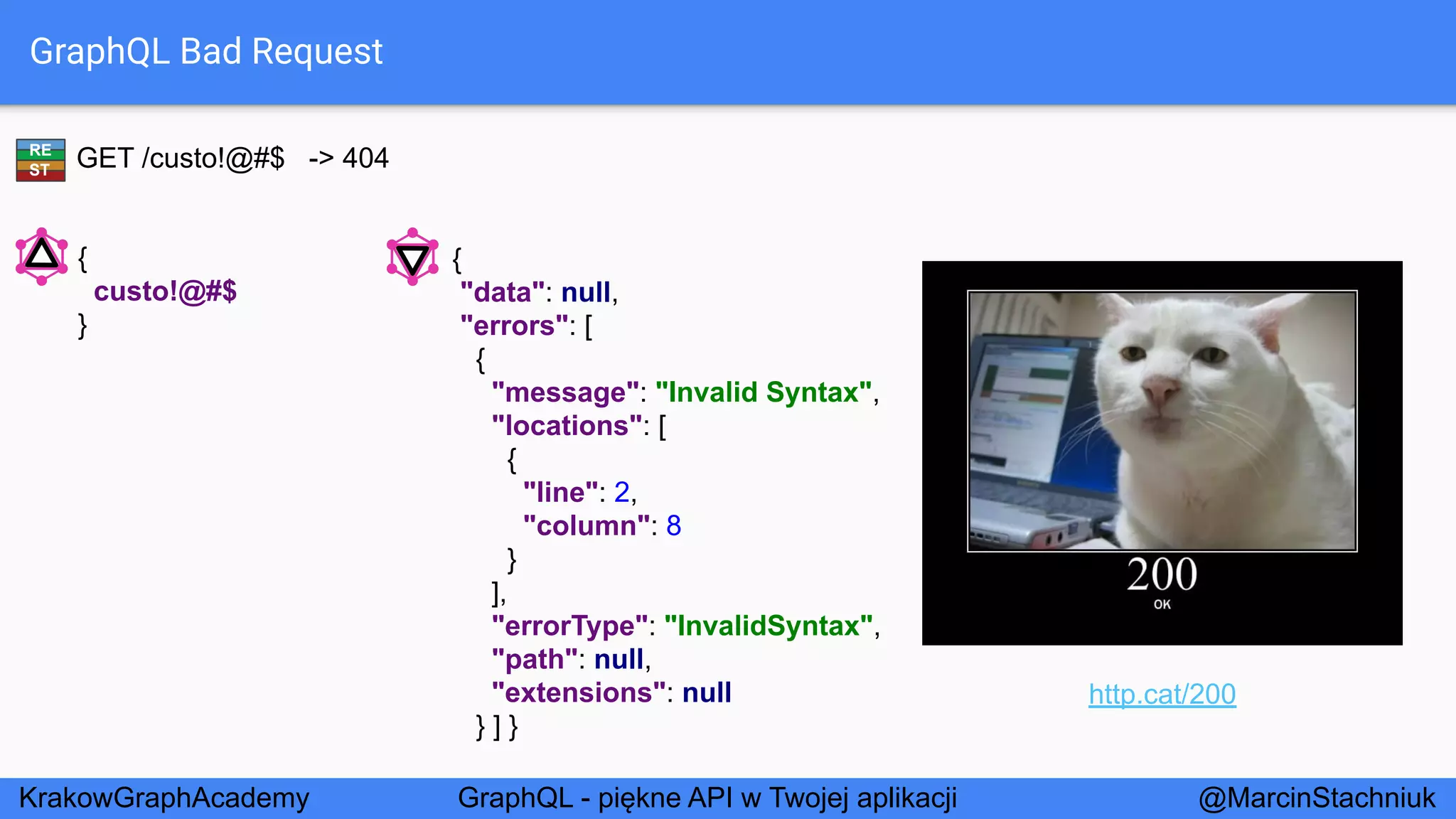 GraphQL - Piękne API w Twojej Aplikacji - KrakowGraphAcademy