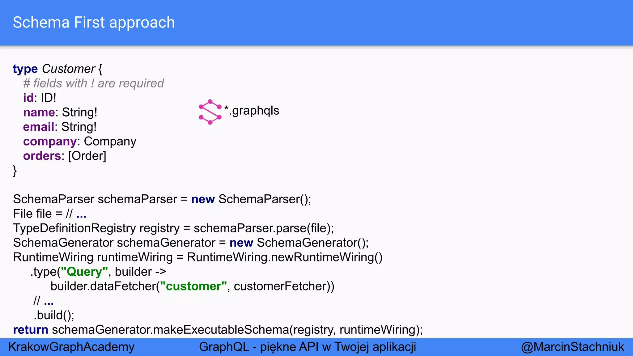 GraphQL - Piękne API w Twojej Aplikacji - KrakowGraphAcademy