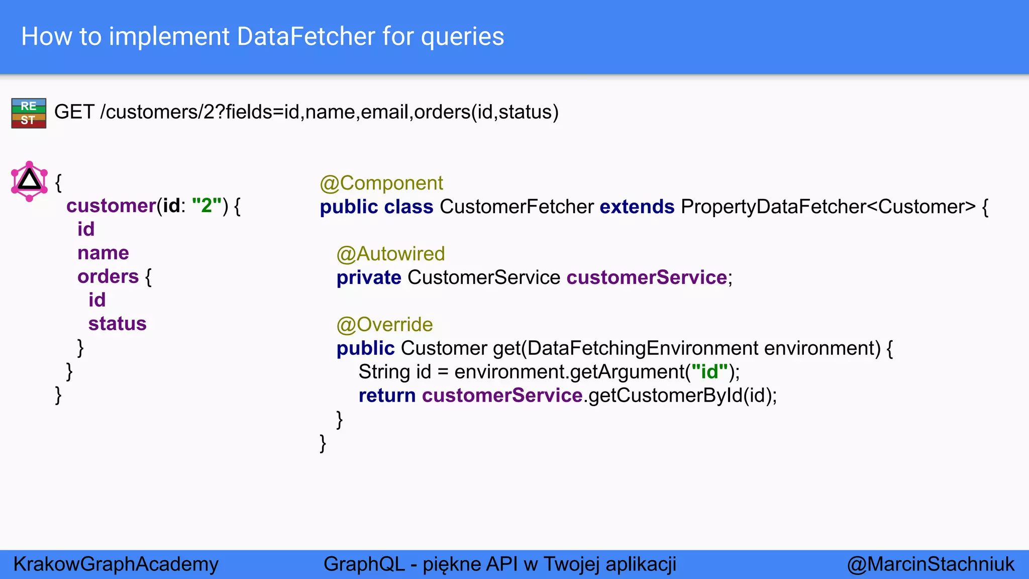 GraphQL - Piękne API w Twojej Aplikacji - KrakowGraphAcademy