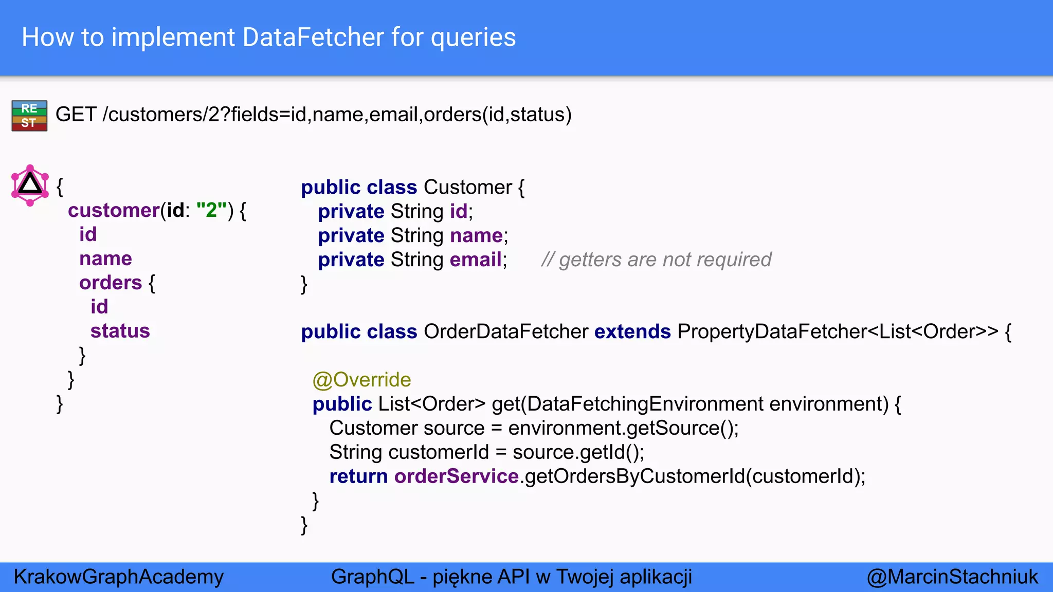 GraphQL - Piękne API w Twojej Aplikacji - KrakowGraphAcademy