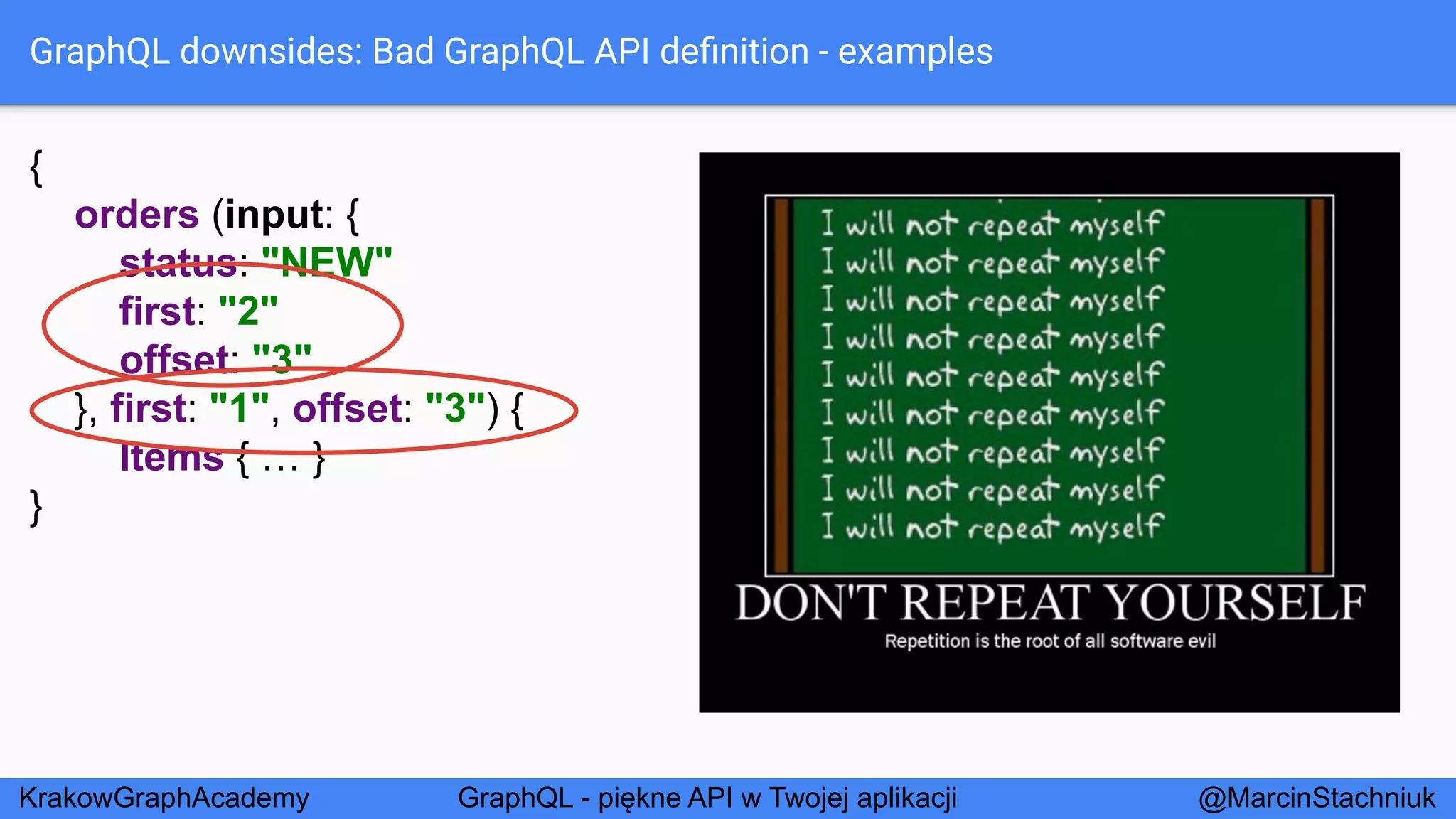 GraphQL - Piękne API w Twojej Aplikacji - KrakowGraphAcademy