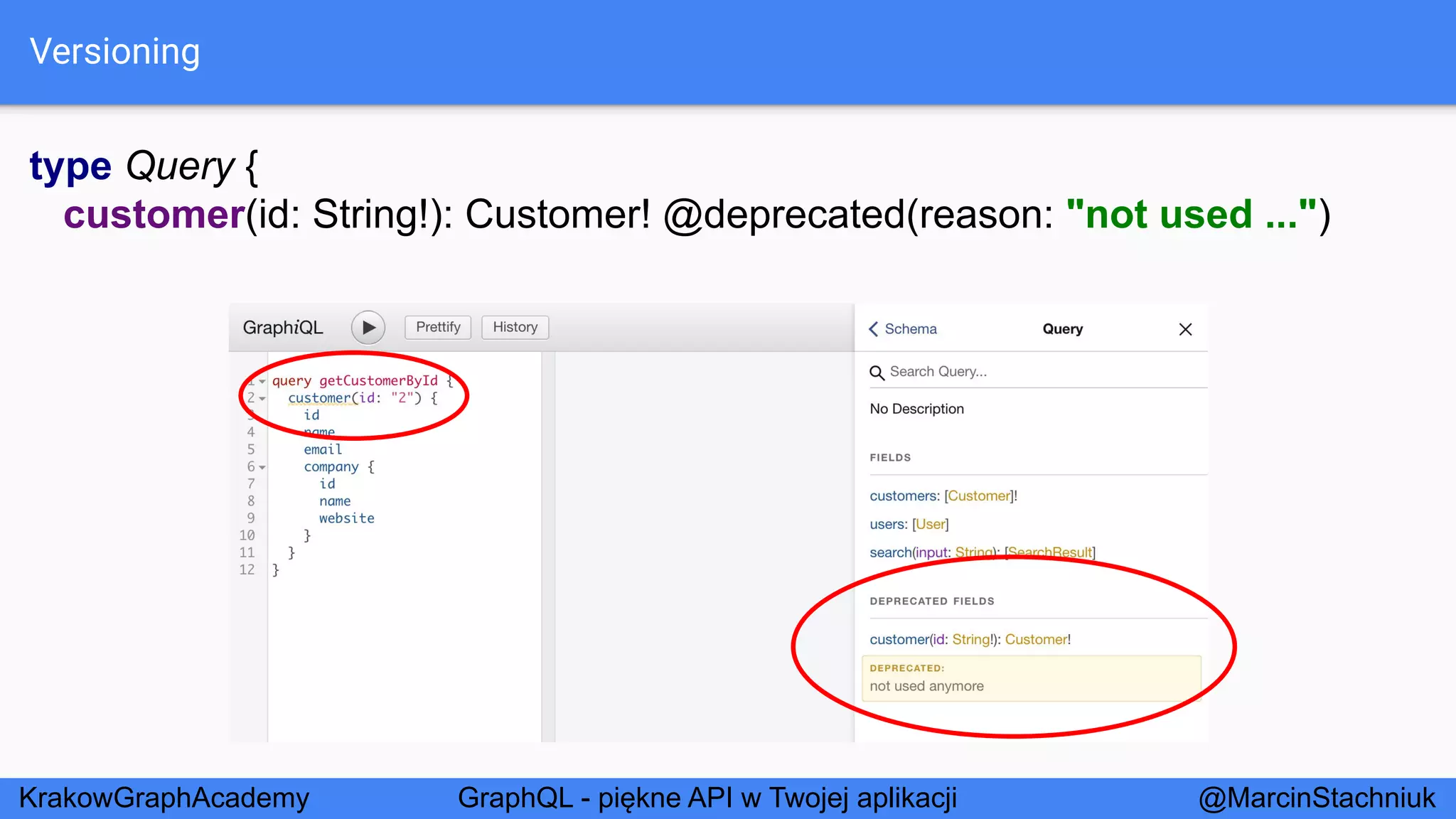 GraphQL - Piękne API w Twojej Aplikacji - KrakowGraphAcademy