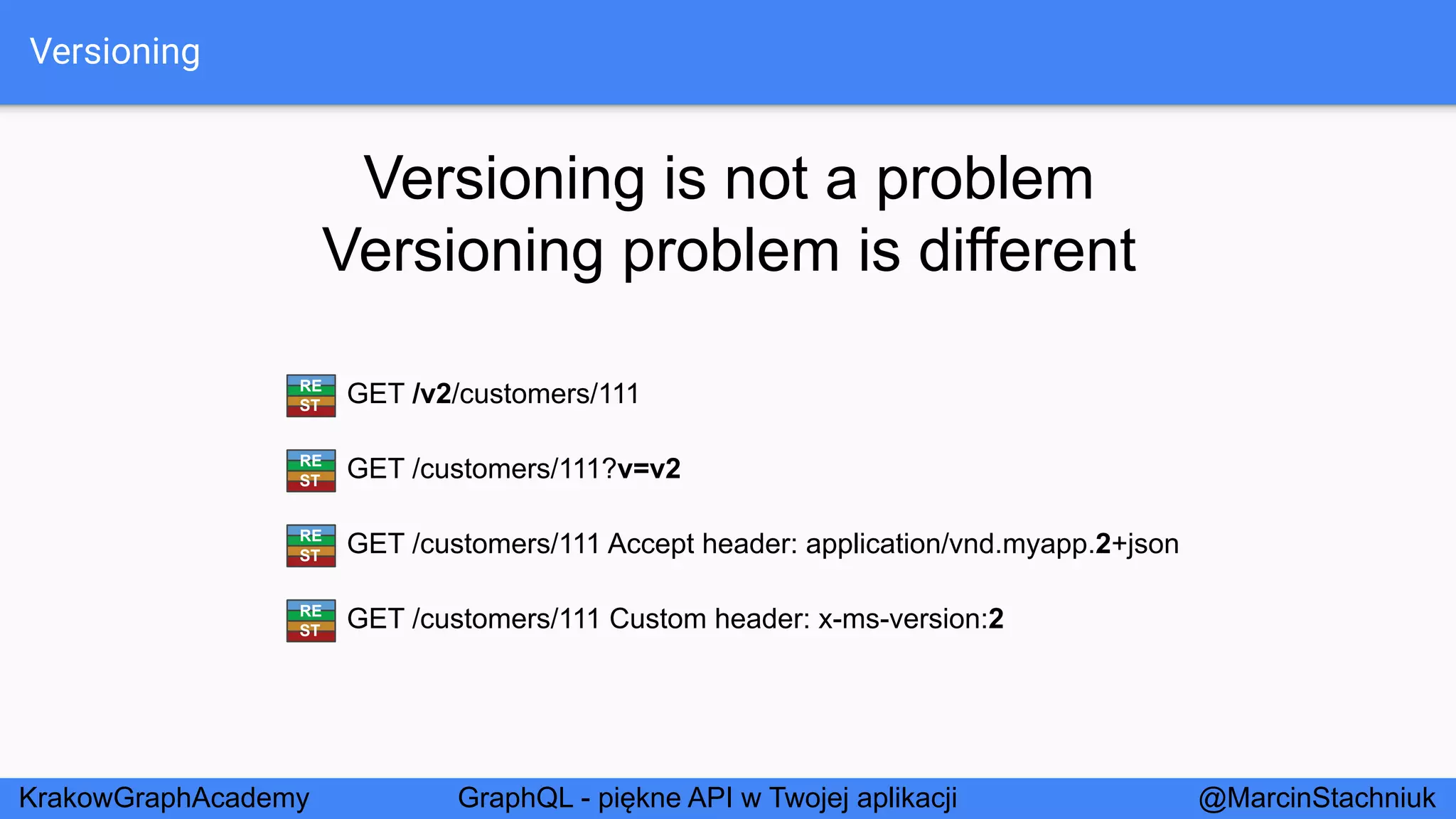GraphQL - Piękne API w Twojej Aplikacji - KrakowGraphAcademy