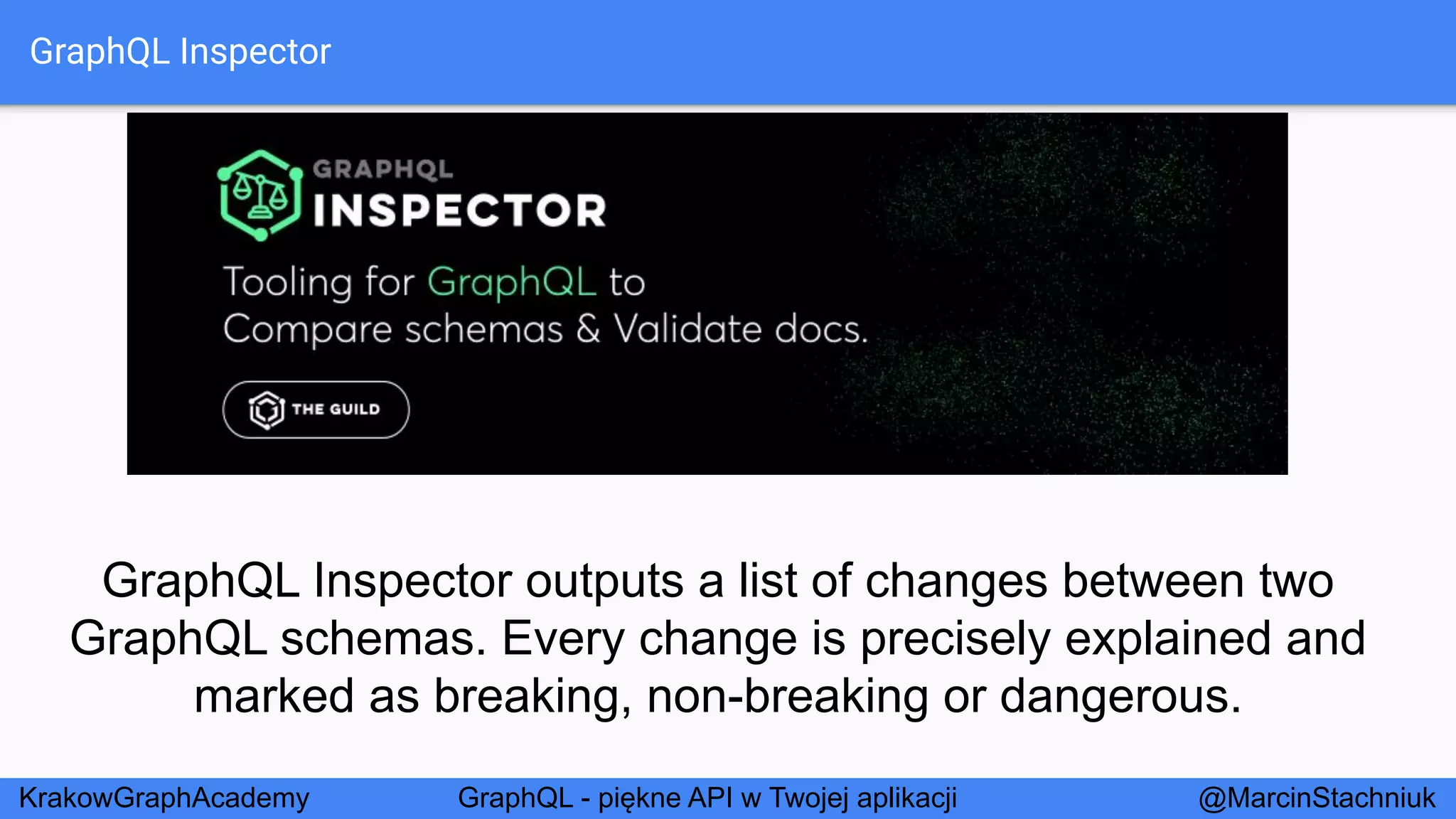 GraphQL - Piękne API w Twojej Aplikacji - KrakowGraphAcademy