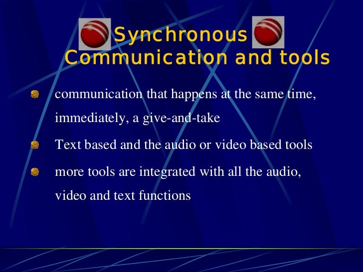 Synchronous coursework picture