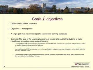 Measurable Objectives | PPT | Educational Assessment | Education