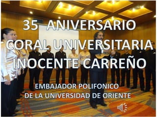 35 años Inocente Carreño
