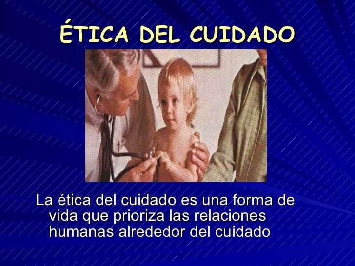 Etica del Cuidado