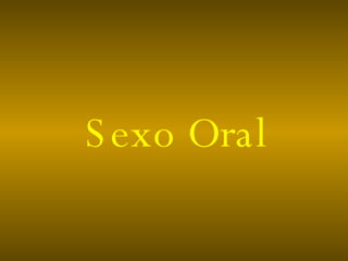 Sexo Oral 