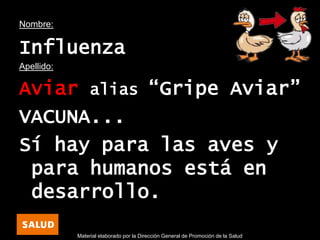 CuidadoConLaInfluenza