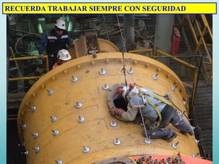 RECUERDA TRABAJAR SIEMPRE CON SEGURIDAD
 