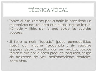 Cuidado de la voz | PDF