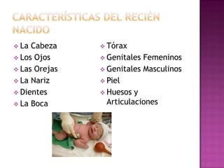  La Cabeza
 Los Ojos
 Las Orejas
 La Nariz
 Dientes
 La Boca
 Tórax
 Genitales Femeninos
 Genitales Masculinos
 Piel
 Huesos y
Articulaciones
 
