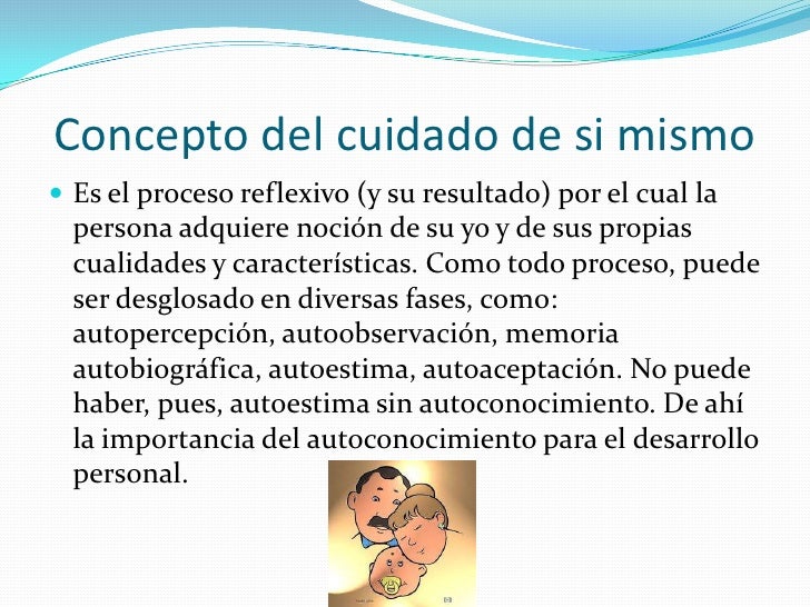 Cuidado de si mismo