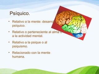Cuidado psíquico y apoyo emocional al paciente | PPT