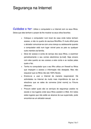 Segurança na Internet