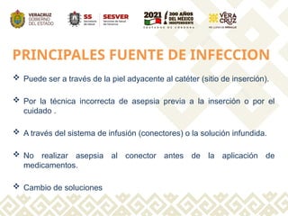CUIDADOS DE CATETER VENOSO CENTRAL Y PERIFERICO.pptx