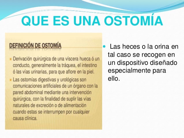 OSTOMIA Y TRAQUEOSTOMIA