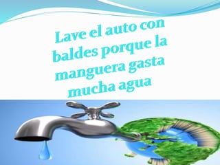 Cuidados del agua