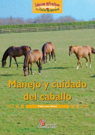 Pablo León Rafael
Manejo y cuidado
del caballo
Manejo y cuidado
del caballo
Portada MCCaballo:Maquetación 1 4/10/07 13:16 Página 1
 