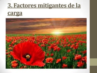 3. Factores mitigantes de la
carga

 