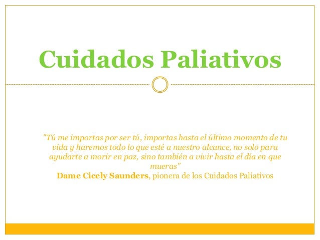 PPT Cuidados paliativos PPT Cuidados paliativos