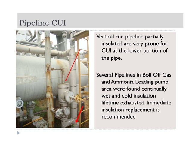 Corrosion Under Insulation Inspection In Ammonia Urea Plant | PDF ...