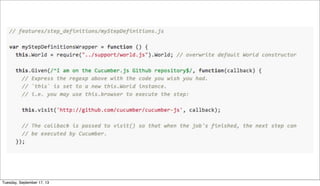Tuesday, September 17, 13
 