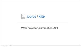 Tuesday, September 17, 13
 