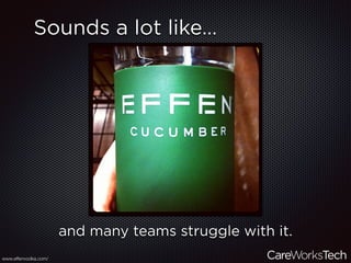Sounds a lot like…
www.effenvodka.com/
and many teams struggle with it.
 