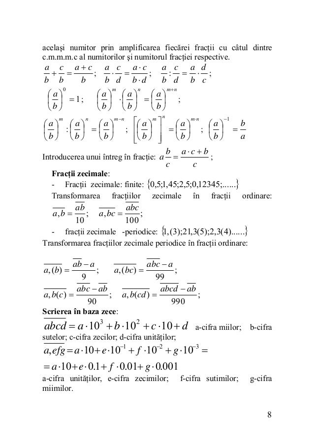 Scrie Sub Formă De Fracție Zecimală Fractiile 2 Supra 10