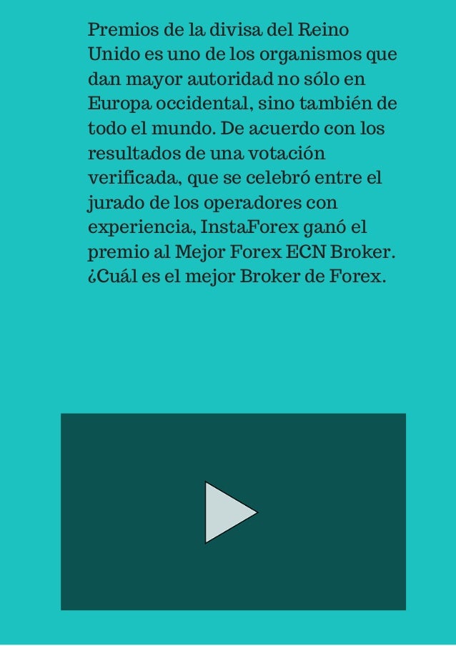 El mejor broker de forex