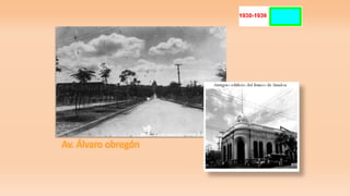 Av. Álvaro obregón
 