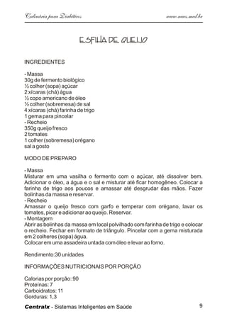 Culinaria  Diabeticos