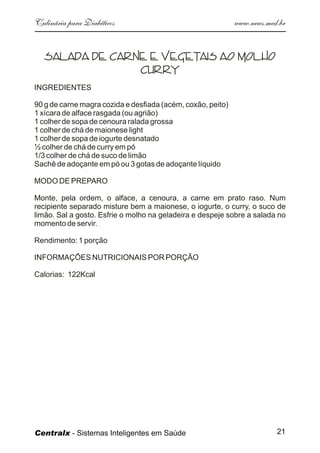 Culinaria  Diabeticos