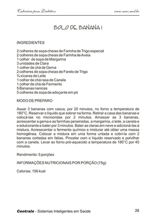 Culinaria  Diabeticos