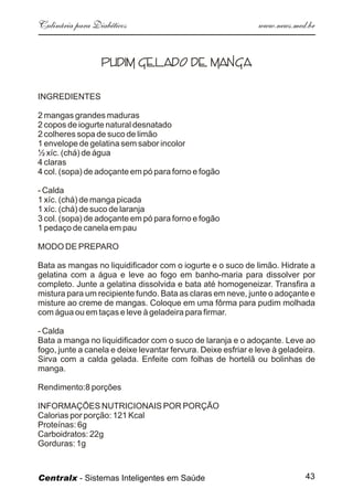 Culinaria  Diabeticos