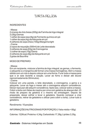 Culinaria  Diabeticos