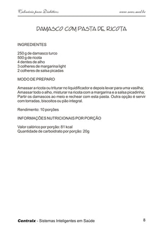 Culinaria  Diabeticos